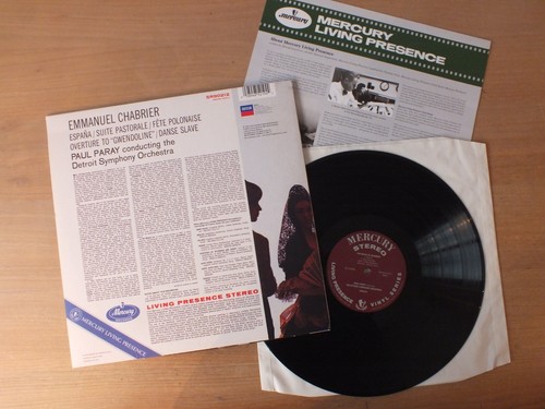 Emmanuel Chabrier The Music of Chabrier EU 2022 LP Vinyl: vg+ - Bild 2 von 2