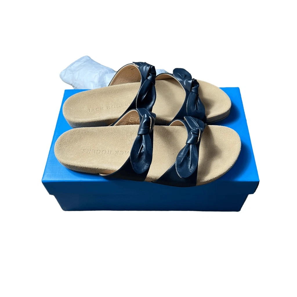 Navy blue jack rogers best sale sandals
