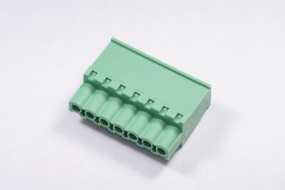 1792294 Phoenix PCD Terminal Block Plug 7 Pos 1 Level Vert Female 5.08mm Green