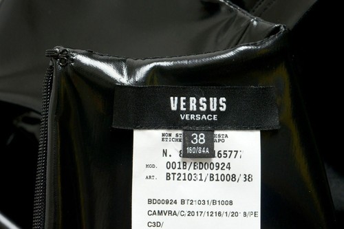 Versus by Versace Women's Black Sleeveless Sheath Dress US XS IT 38 - Picture 5 of 5