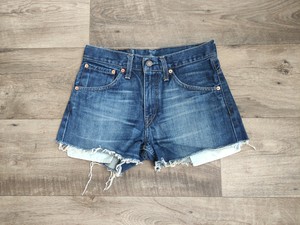 Levis Pantalón Corto 501™ Original Short Black Eat Your Words Negro  Desgastado Mujer