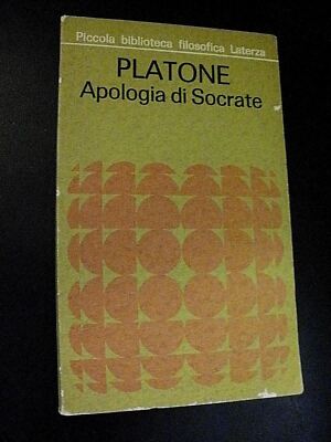Platon APOLOGIE DES SOKRATES / Laterza 1972