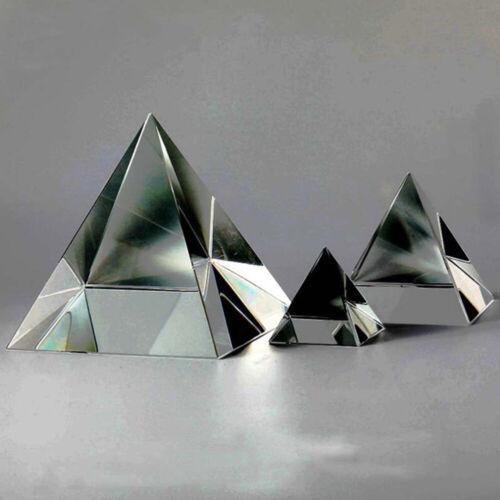 Kristall Regenbogenmacher Glaspyramide Optische Labore gleichseitig - Bild 1 von 9