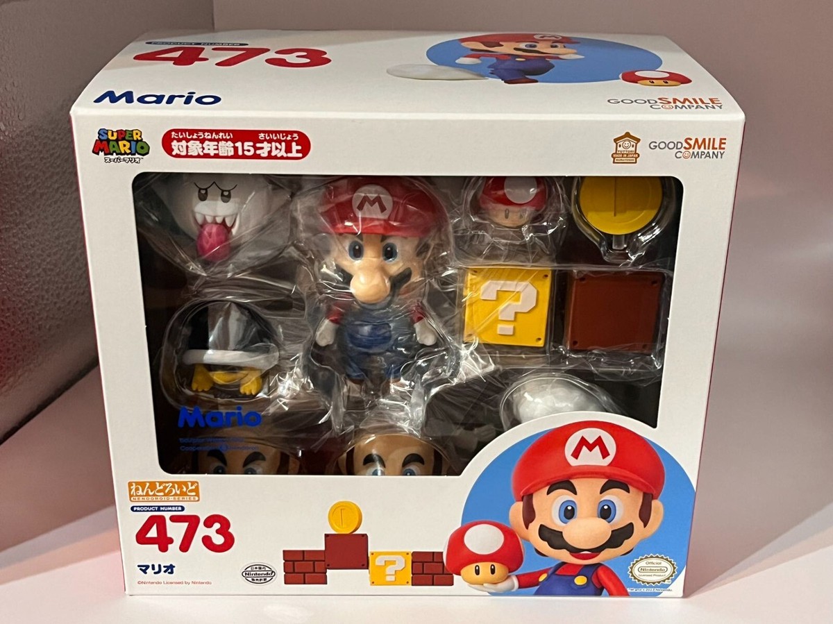Nintendo Nendoroid No. 473 Super Mario Game Figure Good