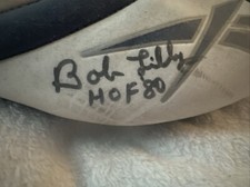 Dallas Cowboys BOB LILLY #74 autographed/signed Cleat HOF