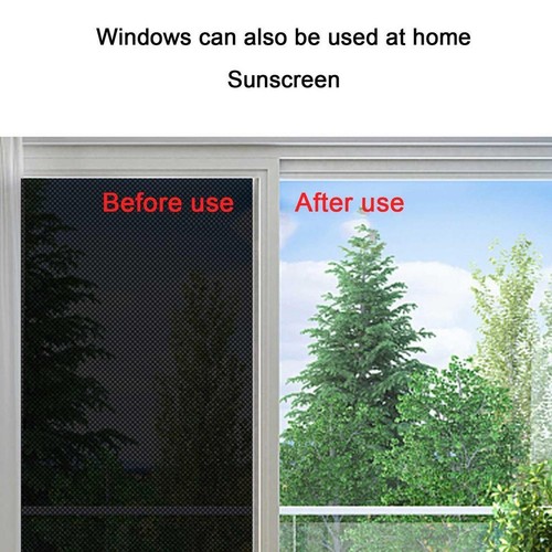 Car Side Window Sunshade, 2PCS Static Cling Films Stickers Sun Shade UV Rays Pr✲ - Picture 13 of 16