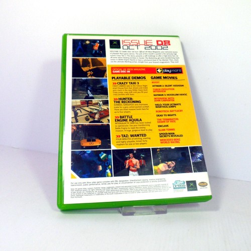 Discos de demostración en caja de la revista oficial Xbox (Xbox original) elige del 1 al 64 - Imagen 38 de 234