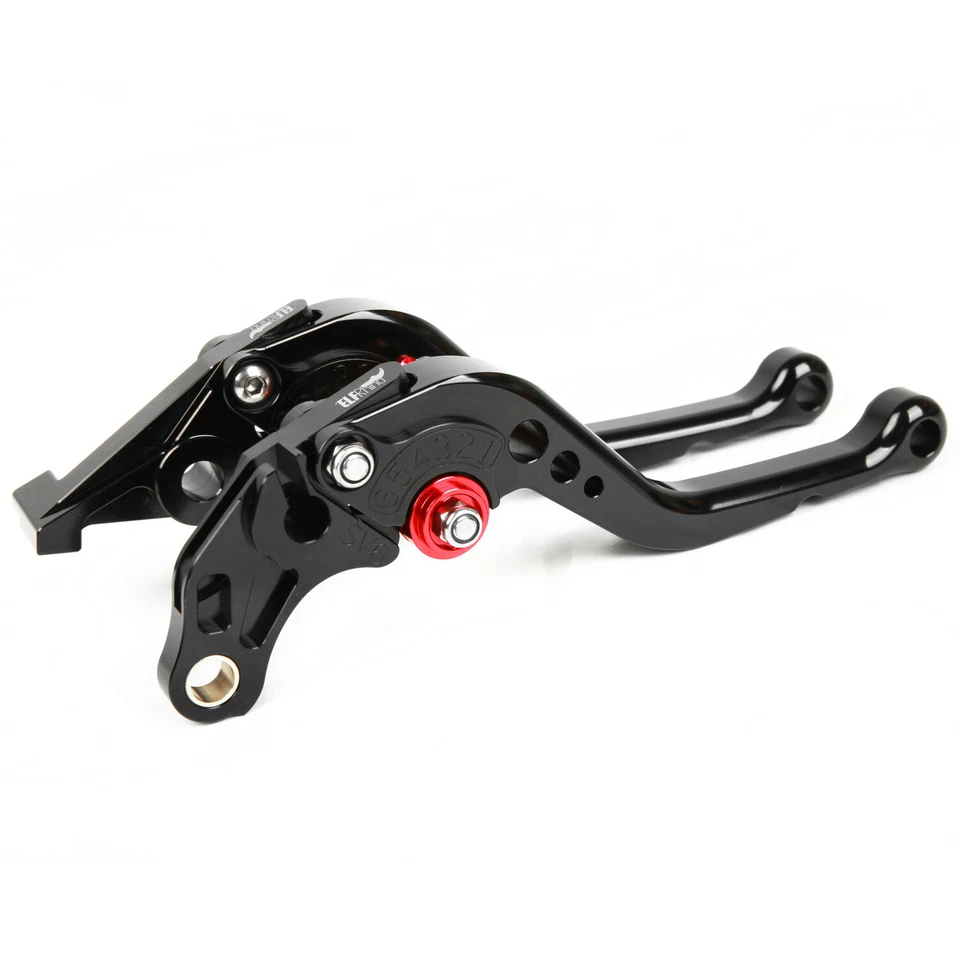 Alavancas de freio de embreagem curta CNC preto EUA 01 02 para Suzuki GSF600S BANDIT 1996-2003 - Imagem 2 de 4