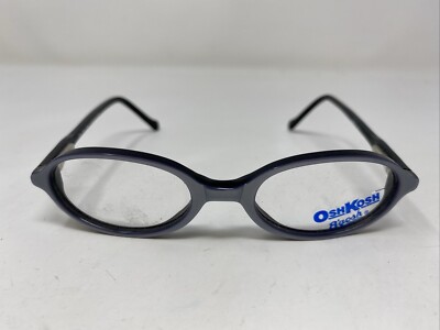 Osh Kosh B gosh OK 552 003 42-16-120 Black/Blue Full Rim Eyeglasses Frame WB04