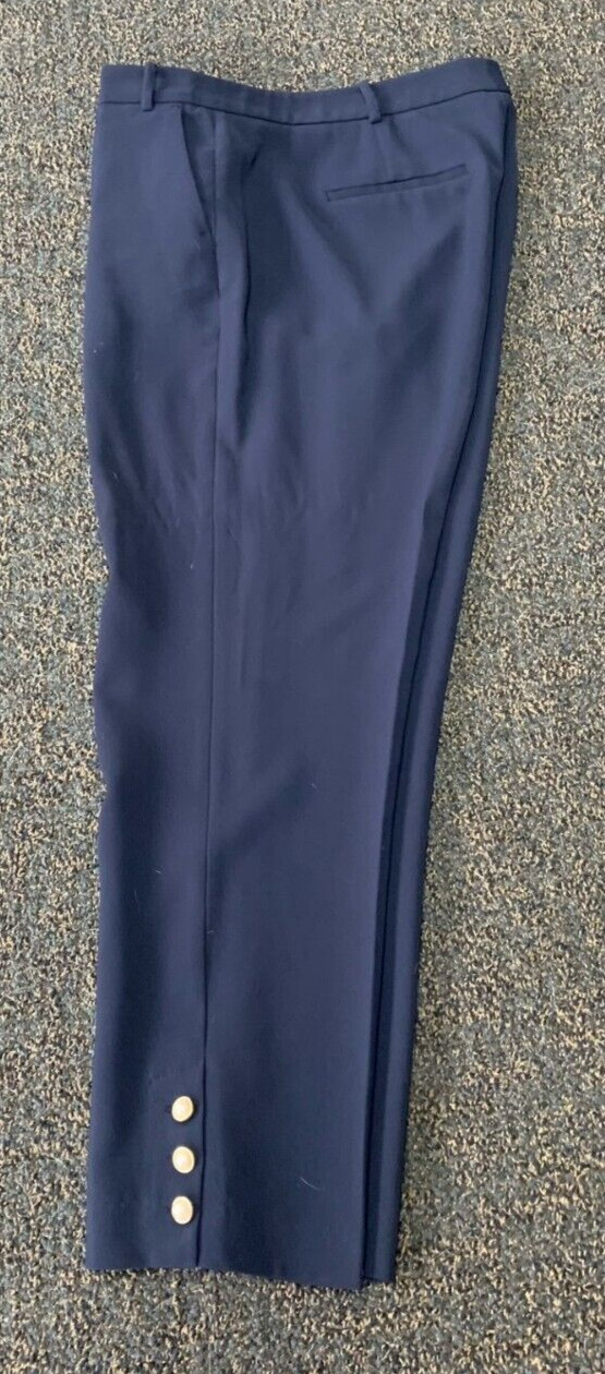 zara basic collection women's pants pearl buttons… - image 6