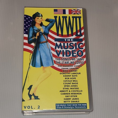 World War 2 -The Music Video Volume 1& 2 VHS - 第 1/4 張圖片