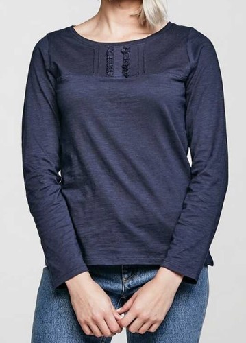 Ex Weird Fish Women's Carolina Long Sleeve Top New T-shirt Tee UK Size 8 - 22 - Picture 12 of 15