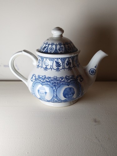 James Broad Hurst Price Charles And Lady Diana Tea Pot - Picture 4 of 9