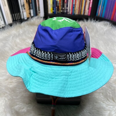 LEVIS X GRATEFUL DEAD BEARS BUCKET HAT SIZE MEDIUM 58CM  display picture 2