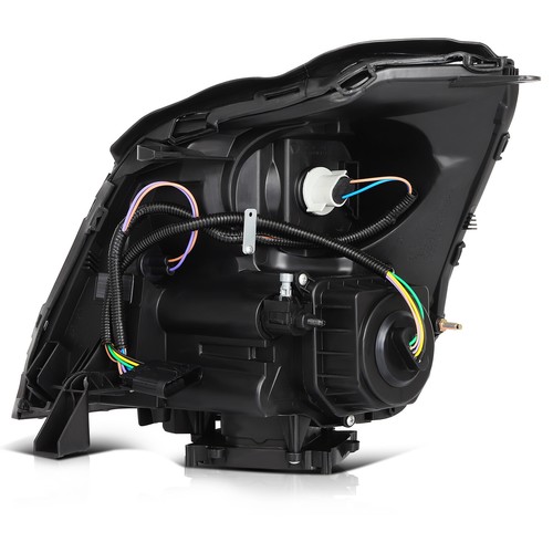 For Cadillac DTS Headlights Assembly 4.6L 2006-2011 Black Housing Pair LH RH - Foto 8 di 9