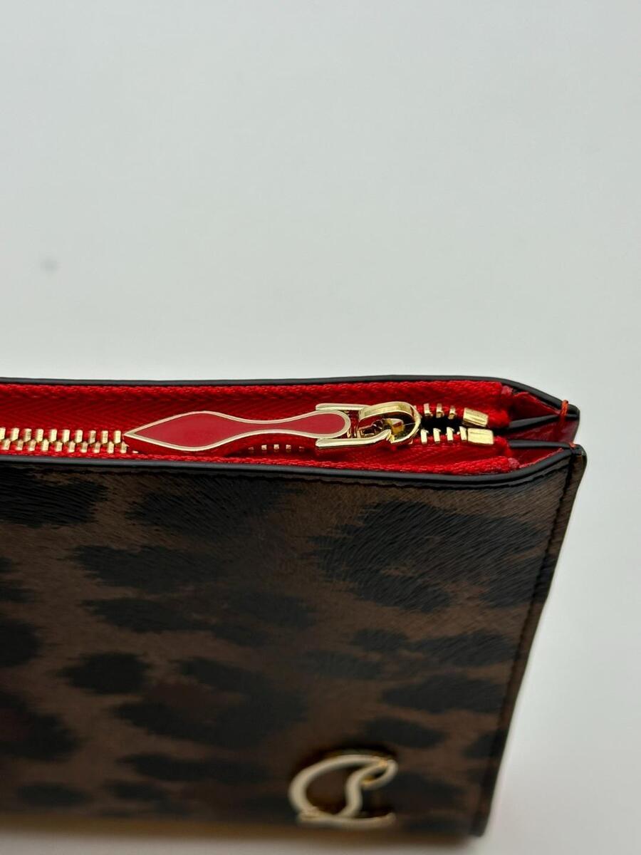 Christian Louboutin CL Logo Mini Zip Pouch Clutch Bag Christian Louboutin CL Logo Mini Zip Pouch Clutch Bag