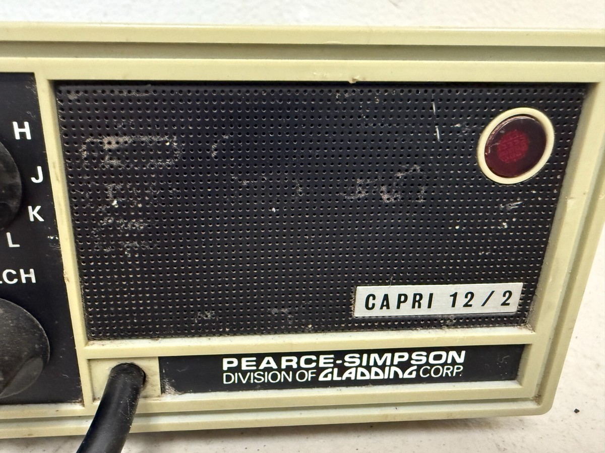 Vintage - Radio Pearce-Simpson Gladding Islander, Fonctionne Sur Secteur (à Réparer Sur Batterie)