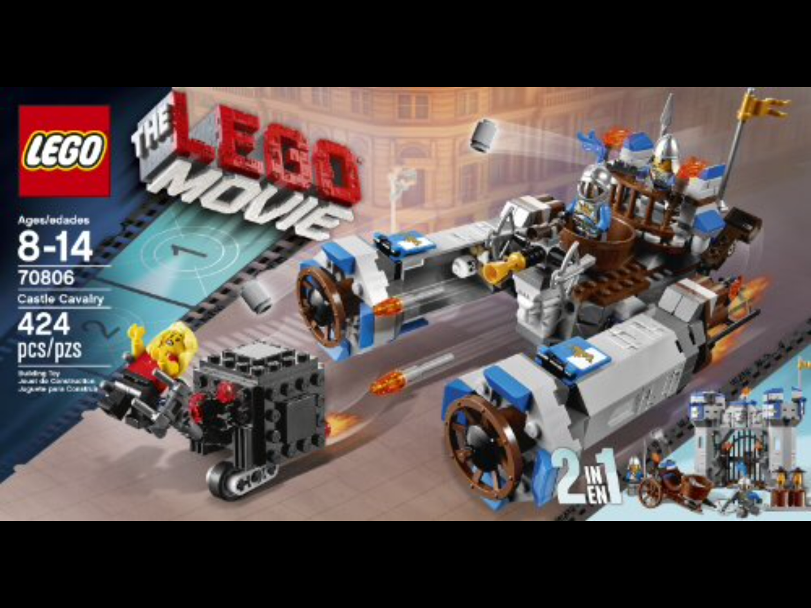 lego movie castle cavalry