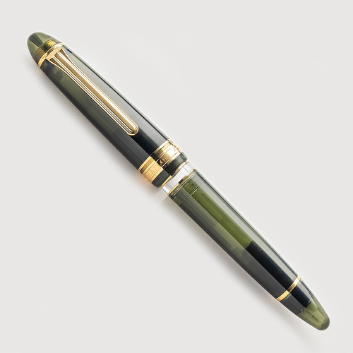 Pluma Estilográfica Wancher X Sailor Profit Realo 21K Verde Champagne Edición Limitada - Imagen 2 de 10