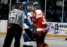 Pierre-Luc Letourneau-Leblond Signed Baie-Comeau Drakkar 5x7 Photo #1