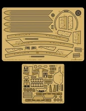 1/1000 USS Reliant NCC-1864 Late Detail set for Polar Lights [Star Trek]