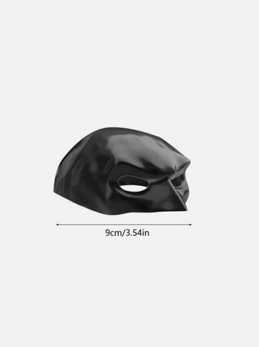 Batman mask for cats, black 3D printed, Halloween costume for your cat - Picture 5 of 6