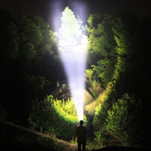 100000000LM Super Bright LED Tactical Flashlight USB Rechargeable LED Work Light - Picture 12 of 20
