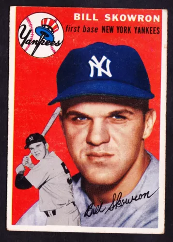 1954 TOPPS #239 BILL SKOWRON YANKEES ROOKIE