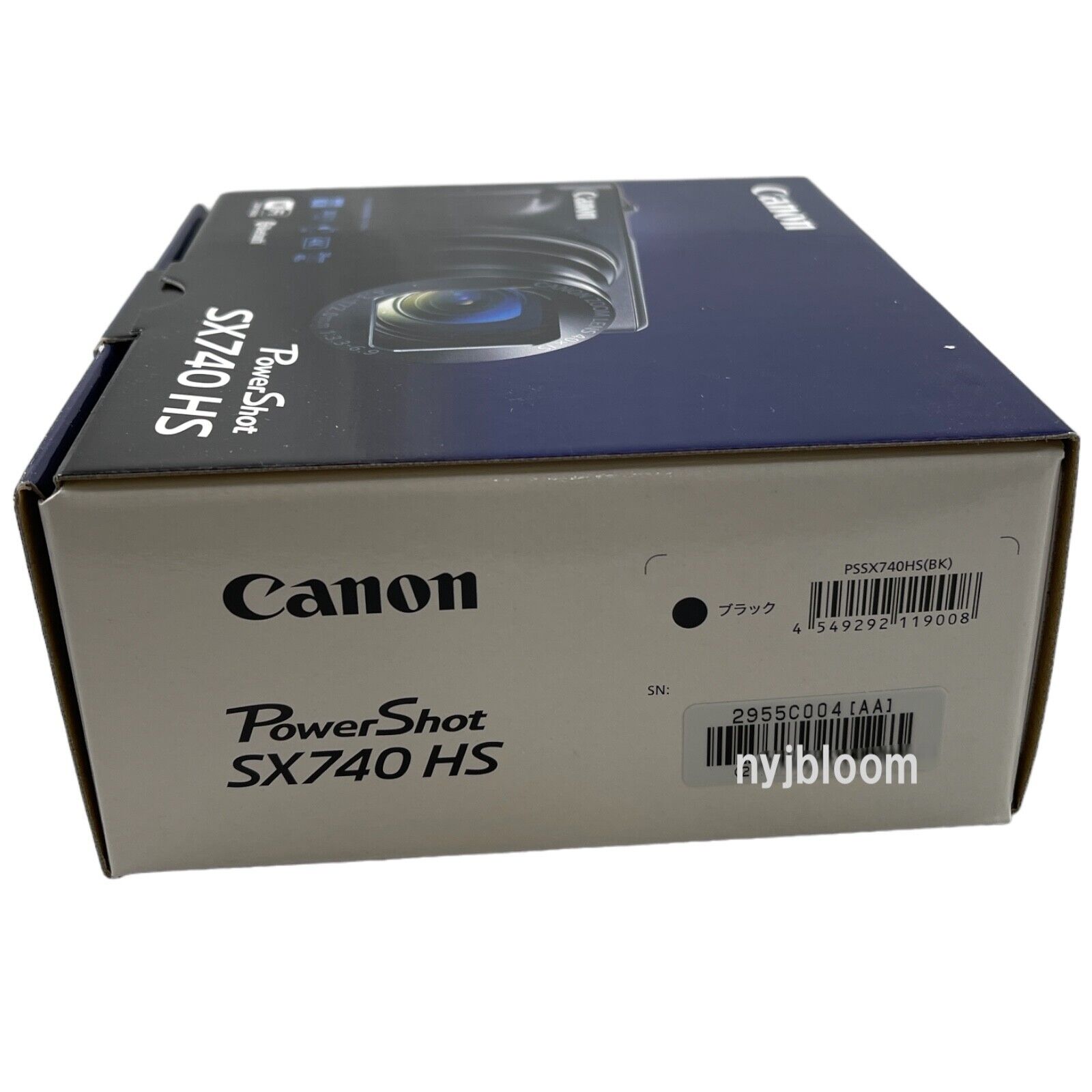 New Canon PowerShot SX740 HS Digital Camera - BLACK - 20.3MP Wifi 4K Video