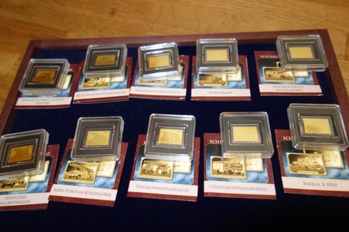 10 Goldbarren Thema Feuerwehr