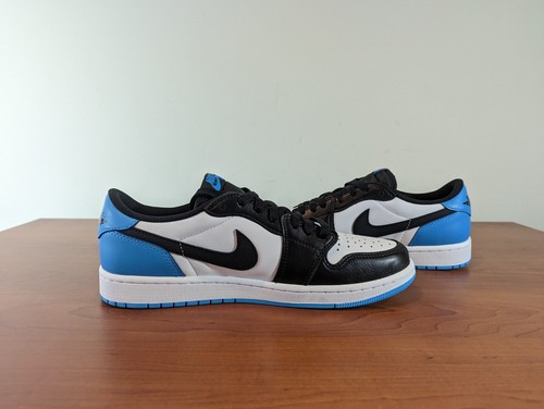 Nike Air Jordan 1 Low OG Unc Powder Blue White Black CZ0790-104 Mens New | eBay