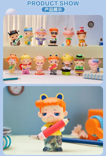POPMART MIGO Stationery Series Blind Box Figure Toy Art Designer Gifts - Bild 8 von 19