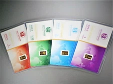 .999 GOLD X4 FRACTIONAL STACKERS SPECIAL 1/15, 1/10, 1/8, 1/5 GRAM 24K A10d