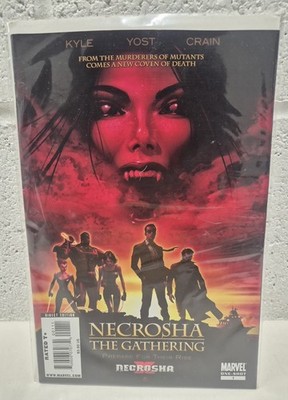 X Necrosha the Gathering #1 one-shot 2009 Marvel X-Men Comic Book (New & Sealed)