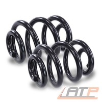 2X Feder Fahrwerksfeder Hinten FÜR Vw Transporter Bus T5 Multivan Bus T5