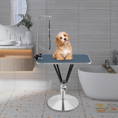 Hydraulic Pet Grooming Table with Adjustable Arms, 360 Degree Table Top Swive... - Picture 4 of 7