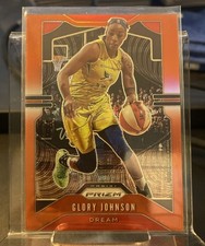 2020 Panini Prizm WNBA Red Prizm /275 Glory Johnson #56 Dream