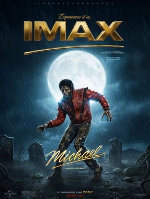 Michael Movie Poster 2025 Michael Jackson Thriller Jaafar Jackson IMAX Art NEW