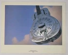 Dire Straits Brothers In Arms 1985 Original Record Shop Promo Poster Card 1980s