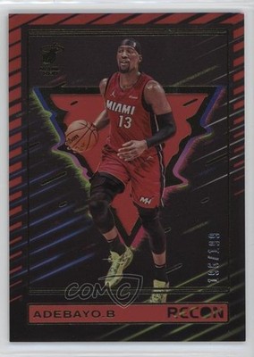2023-24 Panini Recon Holo Red /199 Bam Adebayo #110 16a2