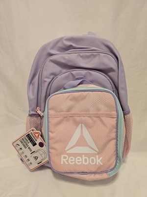 Reebok 17'' Charlie Backpack with Lunchbox New with Tags