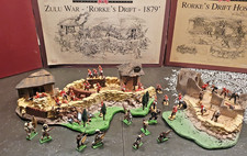 Britains Zulu War - 5198 - Rorke's Drift 1879 and 00143 Hospital soldiers toy