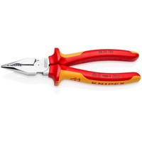 Knipex 08 26 185 Spitz-Kombizange Vde-Isolierte Kraftzange 185 Mm
