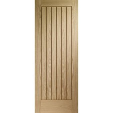 Image of Internal Oak Cottage Door - Unfinished - 1981 x 457 x 35mm - Suffolk - INTOSUF18