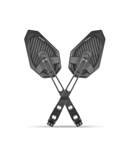 Side Mirrors For BMW M1000XR S1000R S1000XR F900XR F900R Sleek Aluminum Carbon - Picture 3 of 7