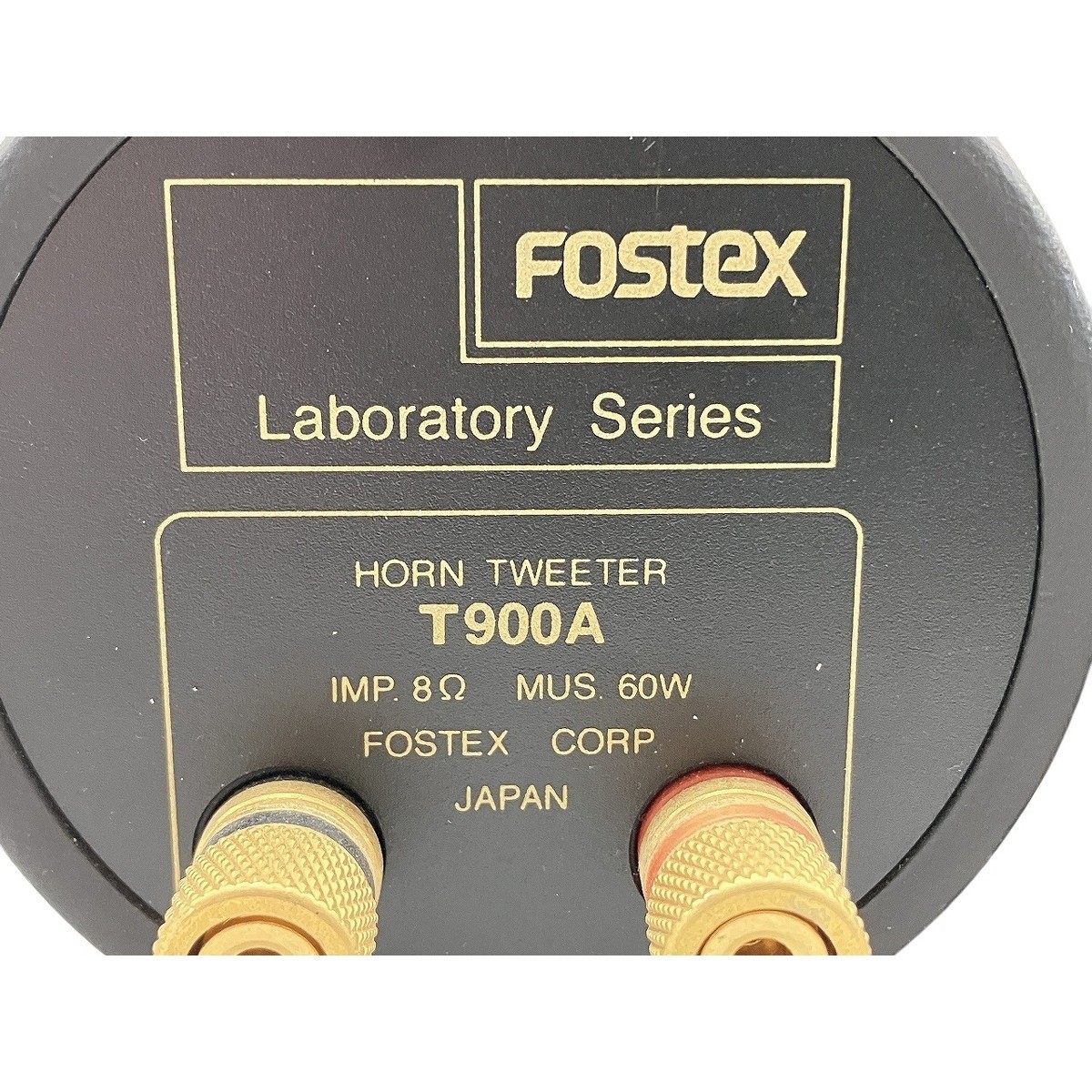 FOSTEX T900A Pair Horn Super Tweeter 8 Ohm Made in Japan Used