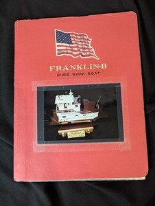 Vintage Franklin B river work electric remote control boat schematics pictures