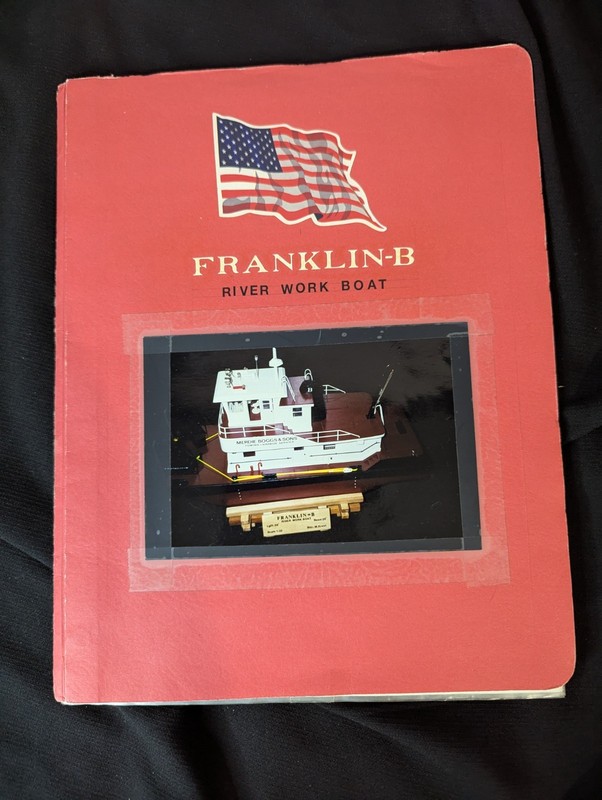 Vintage Franklin B river work electric remote control boat schematics pictures