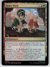 Bitter Work Uncommon Avatar: The Last Airbender 210 MTG Near Mint 2025