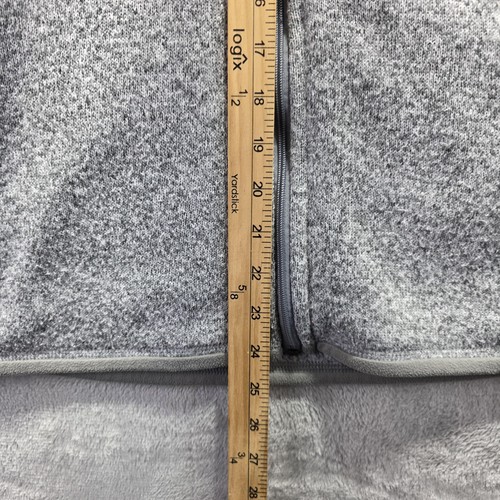 Patagonia Sweater Womens Large Gray Full Zip Better Sweater Mayo Clinic Fleece - Picture 8 of 10